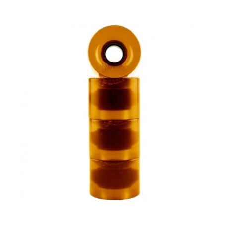 Roti Penny transparent orange 59mm 4 buc