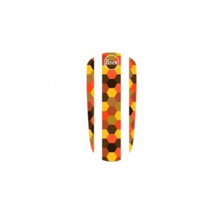 Sticker Penny panel 27 orange cube