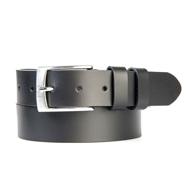 Curea neagra din piele naturala, pentru barbati Amalfi, marimea 115, model D9N