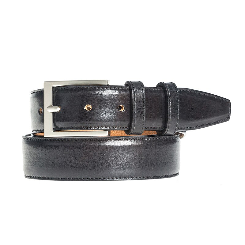 Curea neagra din piele naturala, pentru barbati Amalfi, marimea 105, model D4LON