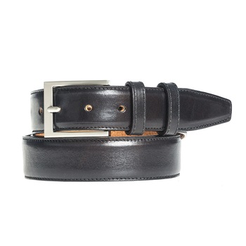 Curea neagra din piele naturala, pentru barbati Amalfi, marimea 105, model D4LON Curea neagra din piele naturala, pentru barbati Amalfi, marimea 105, model D4LON