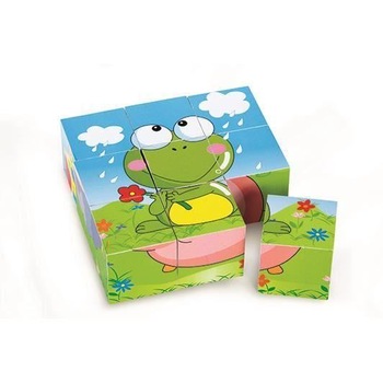 Set 9 cuburi Prietenii broscutei Set 9 cuburi Prietenii broscutei