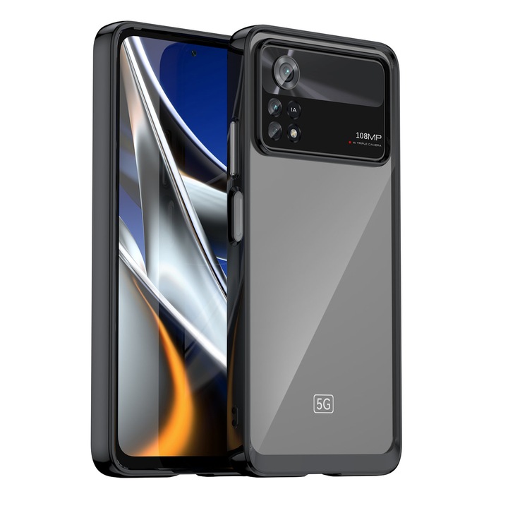 Калъф fixGuard Ultra Hybrid за Xiaomi Poco X4 Pro 5G, Black