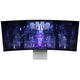 Монитор Samsung Odyssey 34", Извит, UWQHD, 0.1 ms, 175 Hz, Display Port, Vesa, FreeSync Premium, Silver, LS34BG850SUXEN