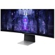 Монитор Samsung Odyssey 34", Извит, UWQHD, 0.1 ms, 175 Hz, Display Port, Vesa, FreeSync Premium, Silver, LS34BG850SUXEN