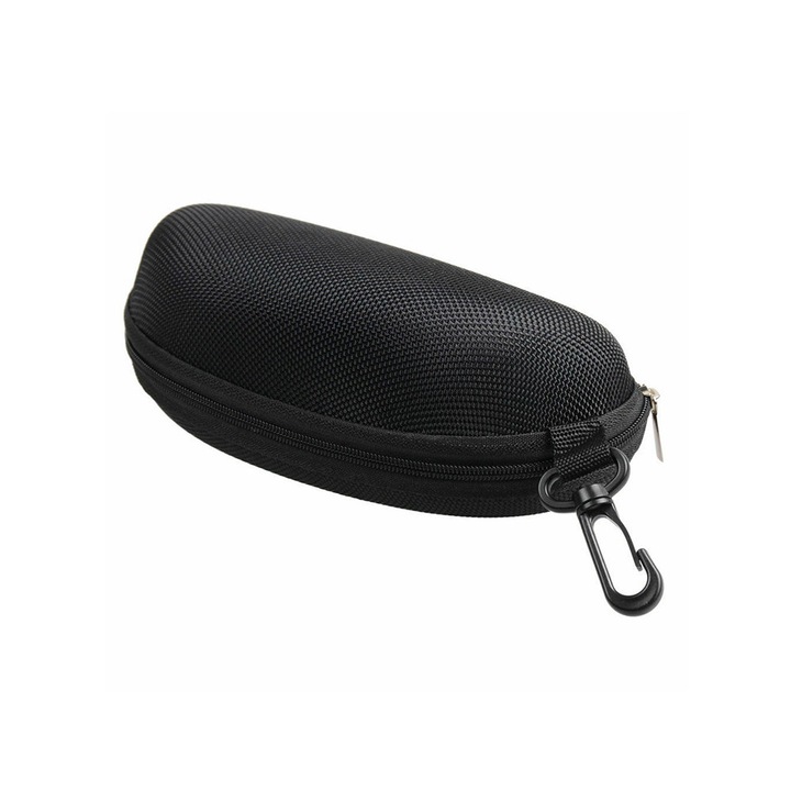 Etui rigid pentru ochelari, 01713, Negru