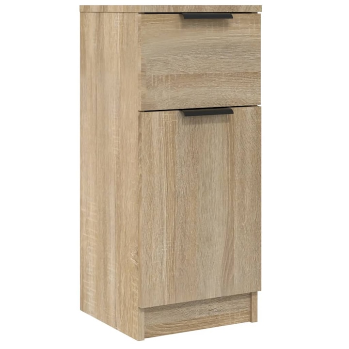 vidaXL sonoma tölgy színű szerelt fa tálalószekrény 30 x 30 x 70 cm 12.4 kg 811121
