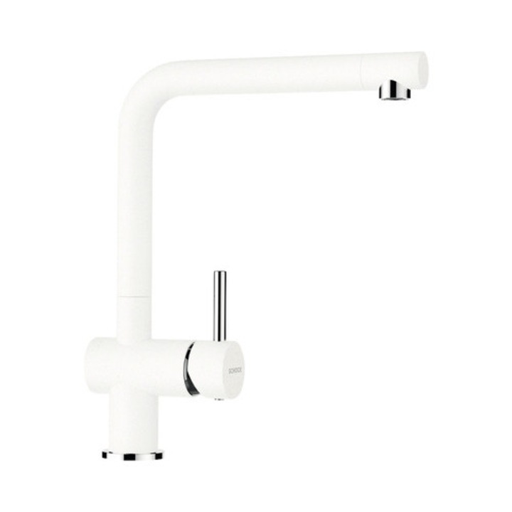 Едноръкохватков кухненски смесител Epos, висок кран, керамичен патрон, Cristalite Alpina