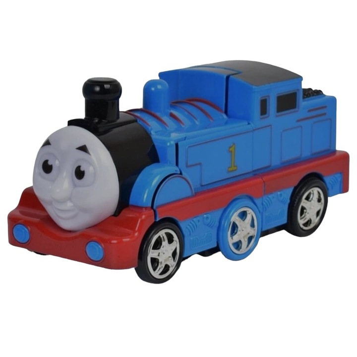 Trenuletul Thomas se transforma in Robot, cu sunete si lumini