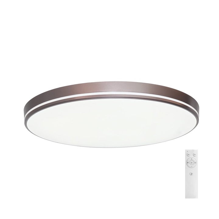 Lustra intelligenta Immax Neo Lite Areas, Immax, LED, метал/пластмаса, Wi-Fi, Tuya, 24 W, 40 см, кафе