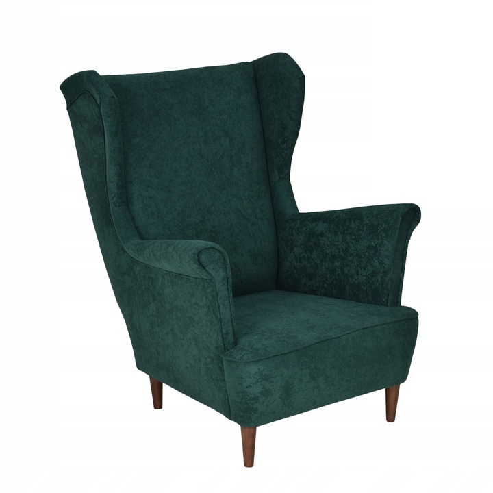 Fotoliu Fix Max Scandinav Puf Din Velur Extensibil Pentru Sufragerie Catifea 104x84x92