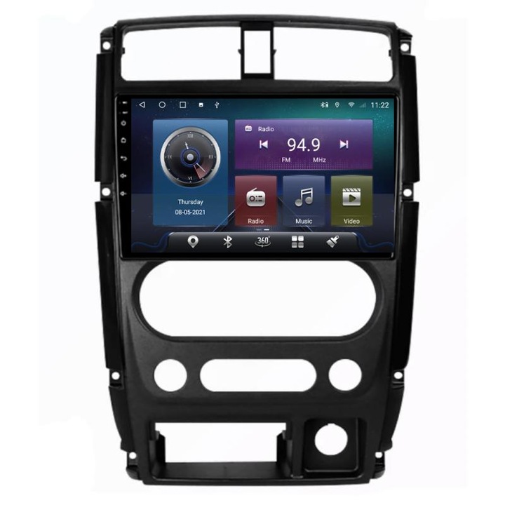 Navigatie dedicata Jimny 2007-2016 C-Jimny07 Octa Core cu Android Radio Bluetooth Internet GPS WIFI 4+32GB