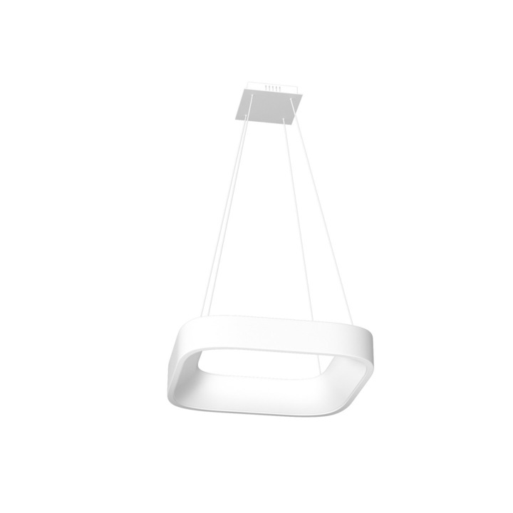 Pendul inteligenta Immax Neo Topaja, Plastic/Aluminiu, 47 W, 60 cm, Alb