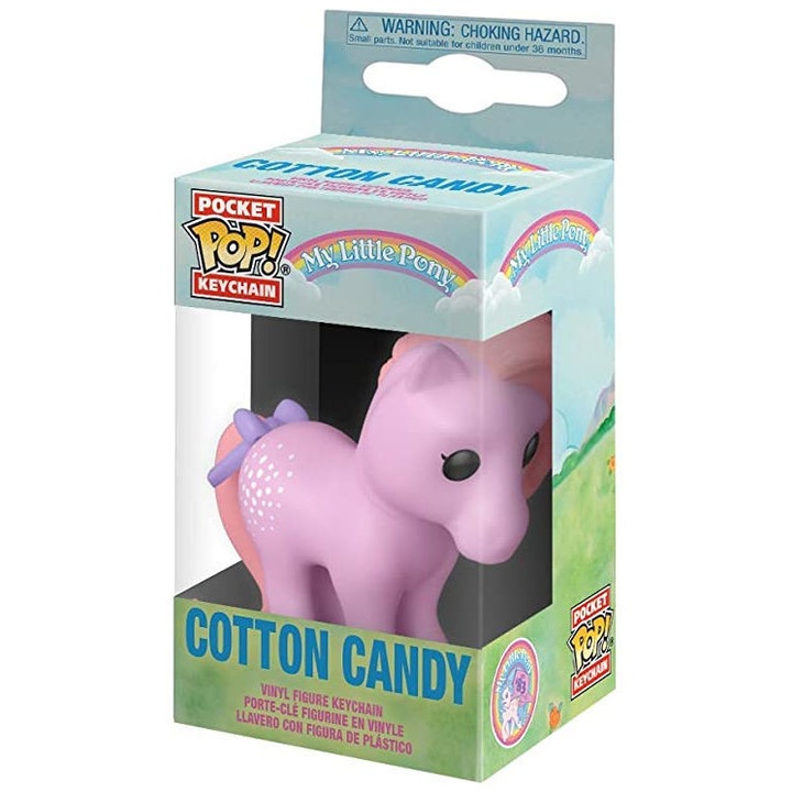 Funko Pop! Én kicsi pónim figurás kulcstartó - Cotton Candy