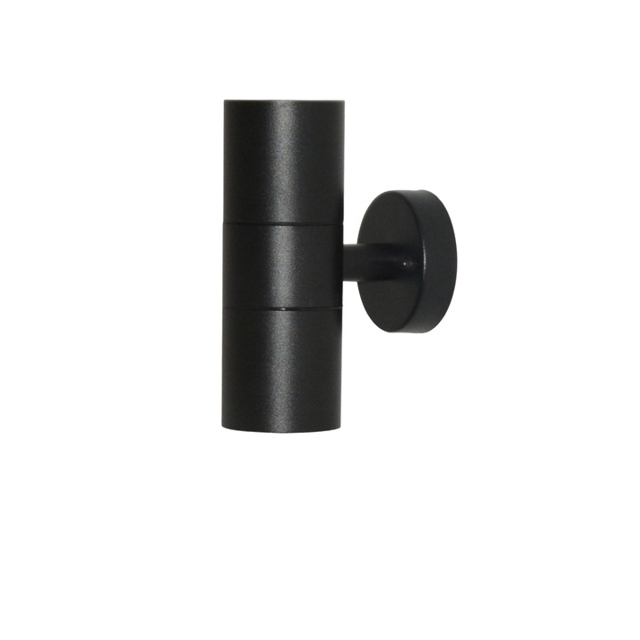 Aplica inteligenta Neo Pared, Immax, Aluminiu/Plastic, Wi-Fi, LED, 2 x GU10, Negru