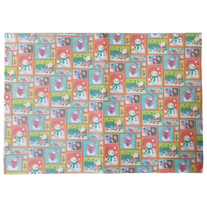 Hartie de impachetat cadouri de Craciun Mini Junior ART7001, Multicolor