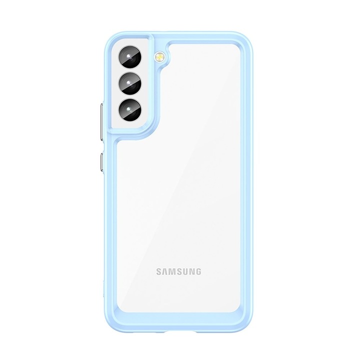 Защитен калъф за телефон Outer Space, Hurtel, за Samsung Galaxy S22 Plus, гел, син