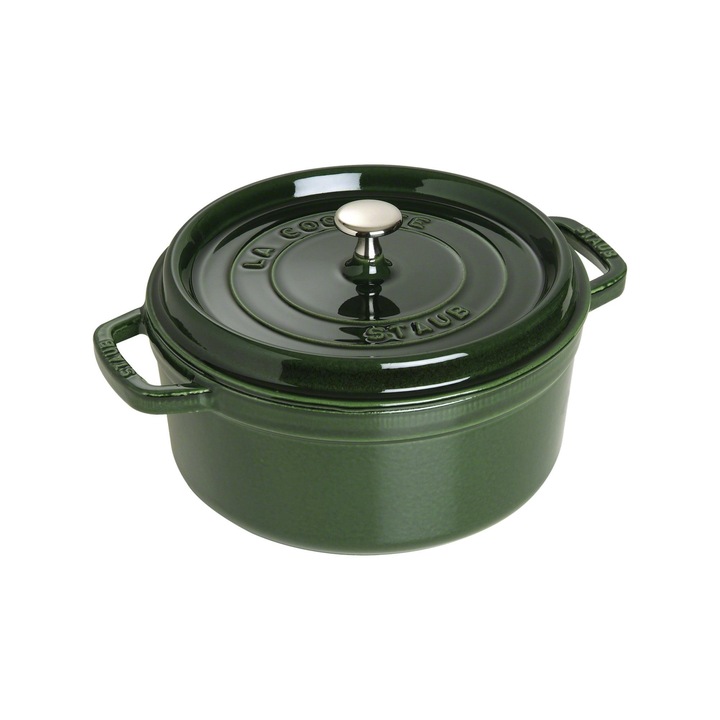 Чугунена тенджера Cocotte, 24 см/3,8 л, Босилек - Staub
