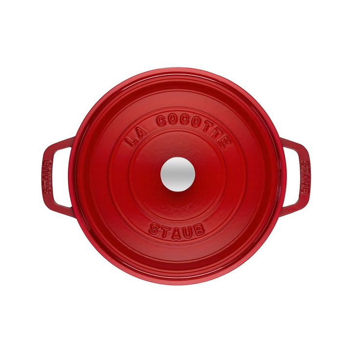 Öntöttvas lábas, 24cm/3,8L, Cseresznyeszínű - Staub