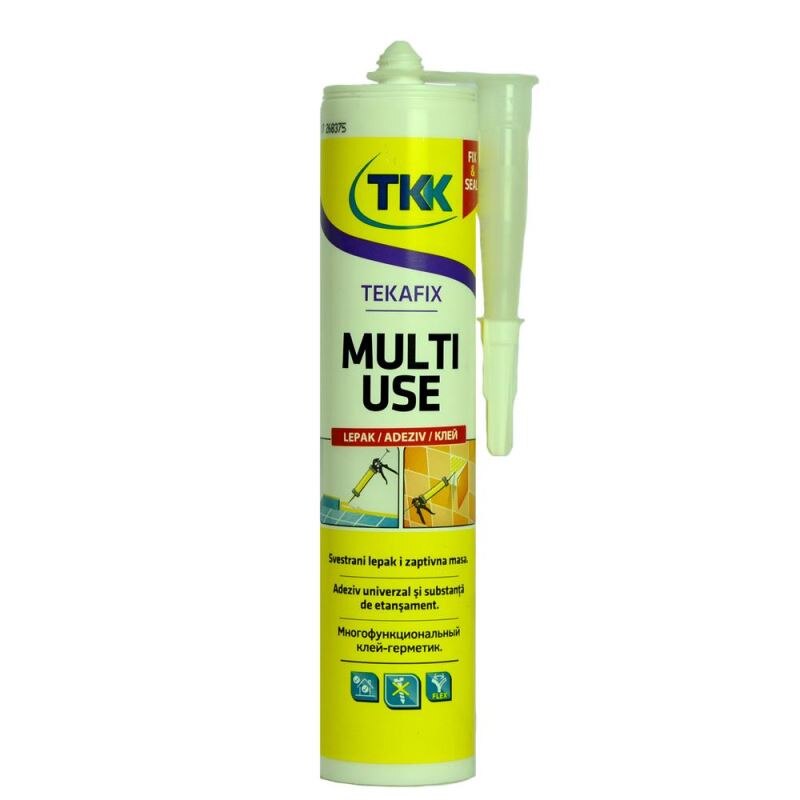 Adeziv si etanseizant TKK TEKAFIKS MULTIUSE, alb, 290ml
