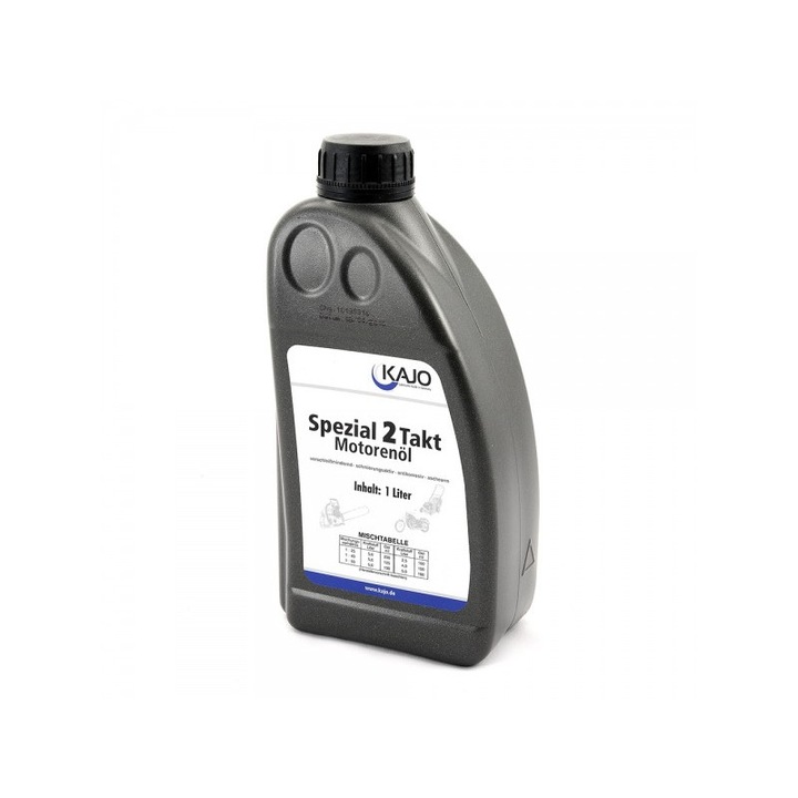 Ulei de amestec pentru motoare in 2 timpi, KAJO, 1 Litru
