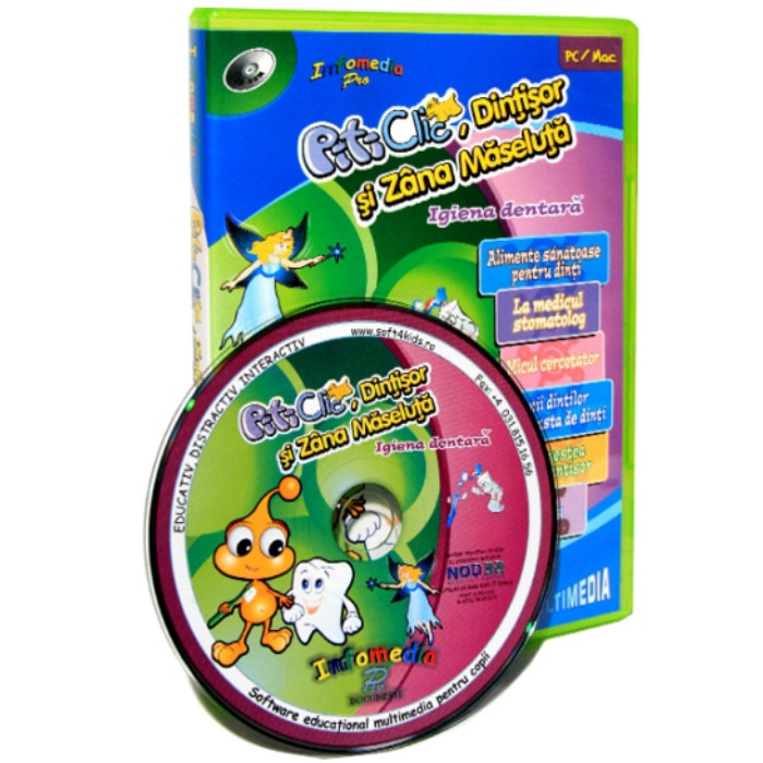 CD Rom - PitiClic, Dintisor si Zana Maseluta - eMAG.ro