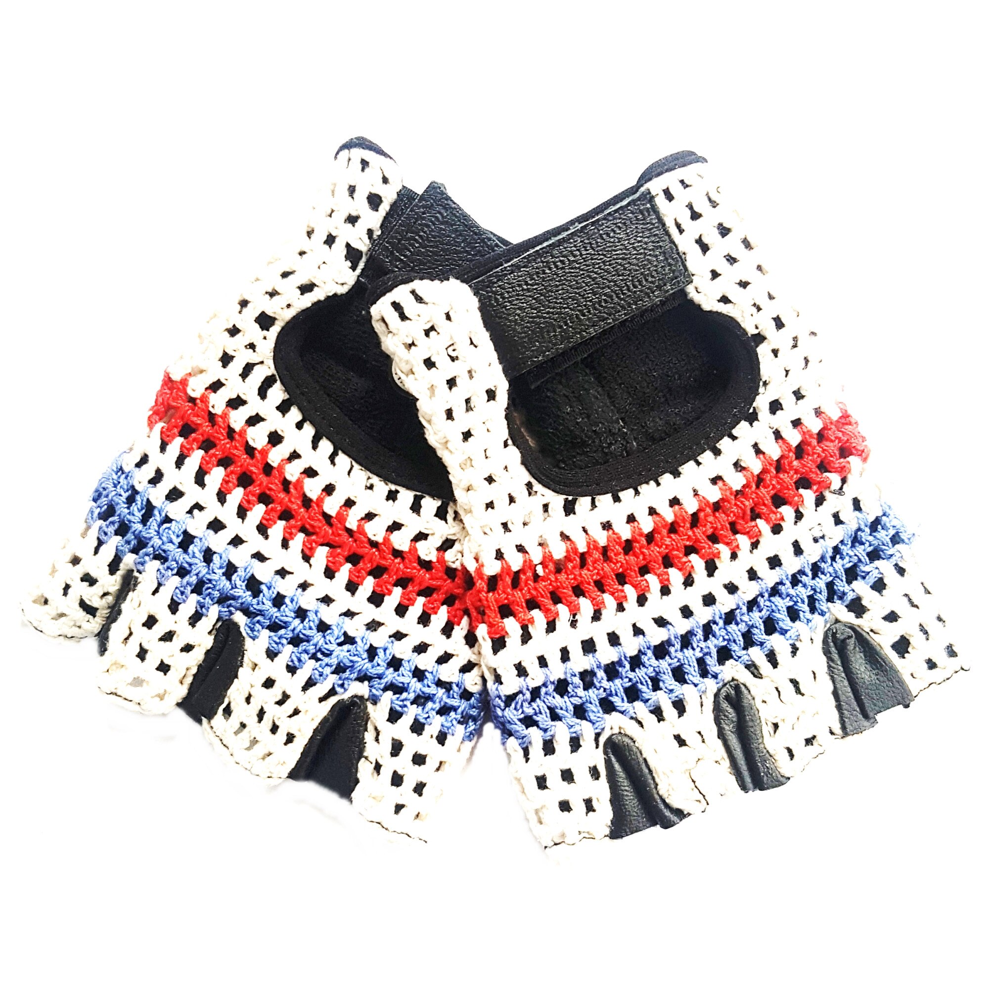 Manusi fitness piele Anastasia Sport crosetate