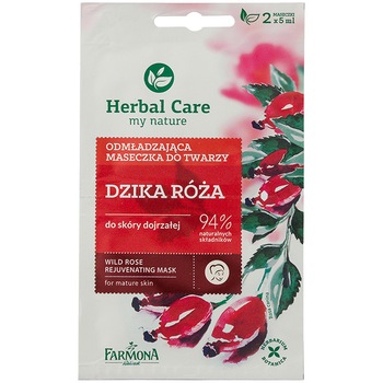 Masca rejuvenanta cu trandafir salbatic Farmona Herbal Care, 2 x 5 ml Masca rejuvenanta cu trandafir salbatic Farmona Herbal Care, 2 x 5 ml
