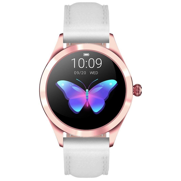 Ceas inteligent T200 Plus, Bluetooth, monitorizare ritm cardiac, presiune arterială, silicon, 45mm