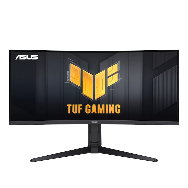 Asus TUF VG34VQEL1A Gaming monitor 34", VA, LED, 3440x1440, UWQHD, 1ms, DP, HDMI, USB, Audio, 100Hz, fekete