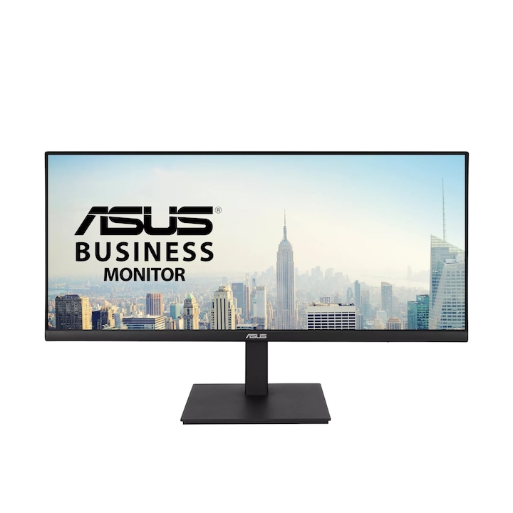 Asus VP349CGL monitor, 34", IPS, LED, 3440x1440, 1ms, HDMI, DP, USB-C, Audio, Eye Care+ technológia, fekete