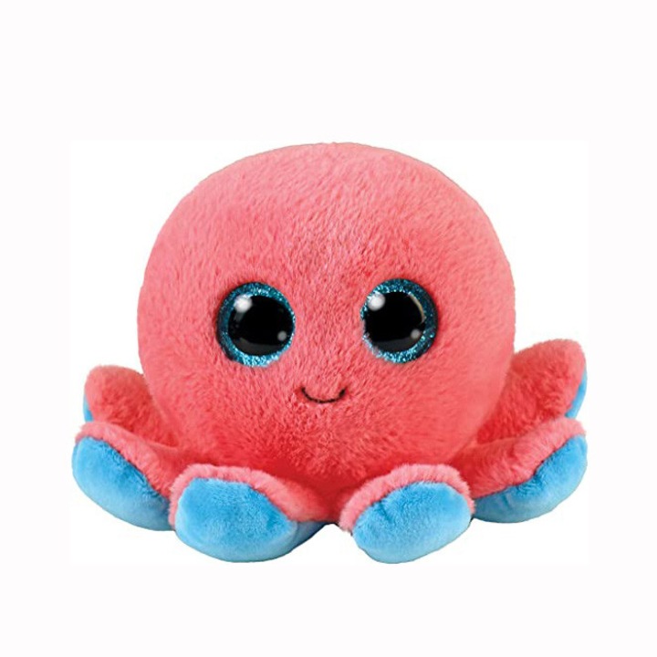 Плюшена играчка Ty, Октоподът Шелдън, 15 см