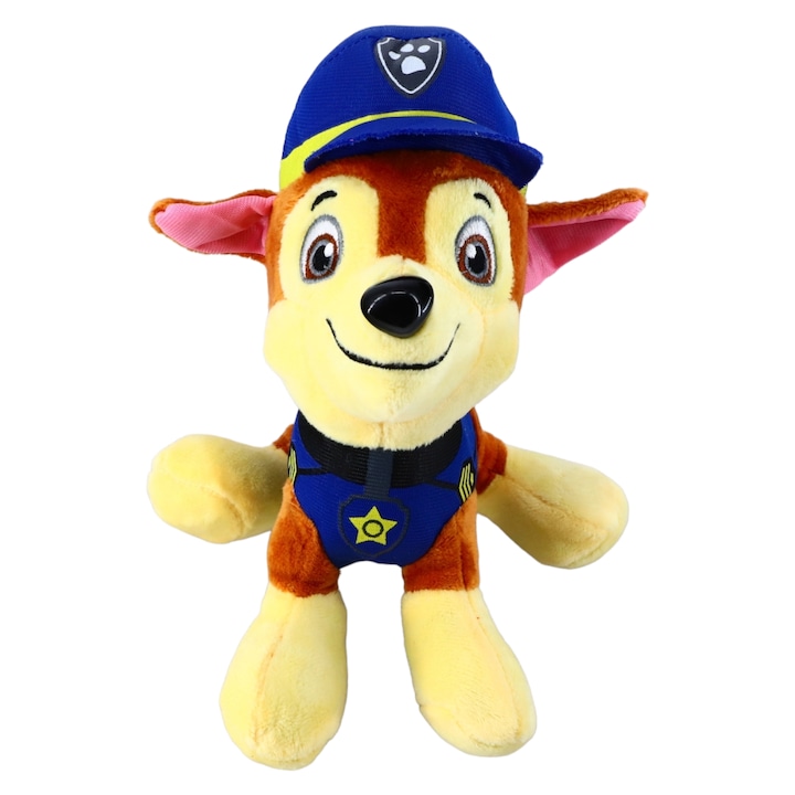 Плюшена играчка, Paw Patrol, NO315, Chase, 18 cm, Многоцветен