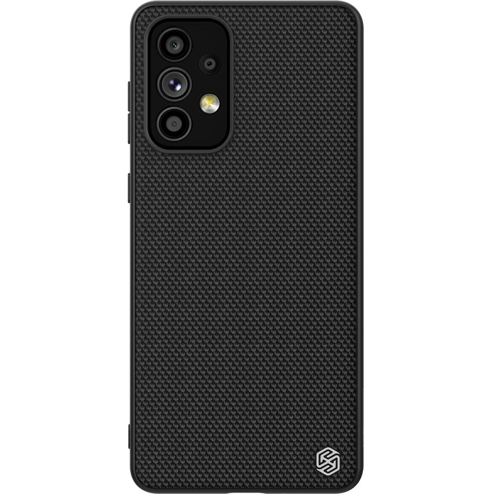 Кейс за Samsung Galaxy A73, Nillkin, Nylon/PC/TPU, черен