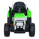 Tractor cu remorca electric, 6V/4,5Ah, 25W, roti plastic, 112 x 40 x 43 cm, greutate suportata 25 kg, Verde