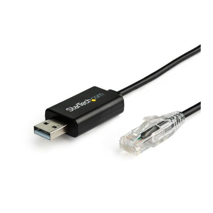 Мрежов кабел StarTech ICUSBROLLOVR, Cisco USB, RJ45, Черен