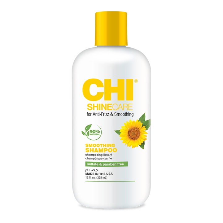 CHI ShineCare Smoothing Shampoo sampon de netezire pentru finete si stralucire a parului 355 ml
