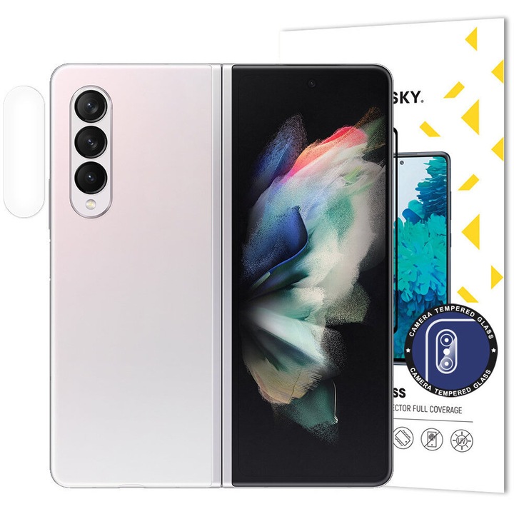 Протектор Wozinsky Full Camera Glass 9H, за Samsung Galaxy Z Fold 3, за камера