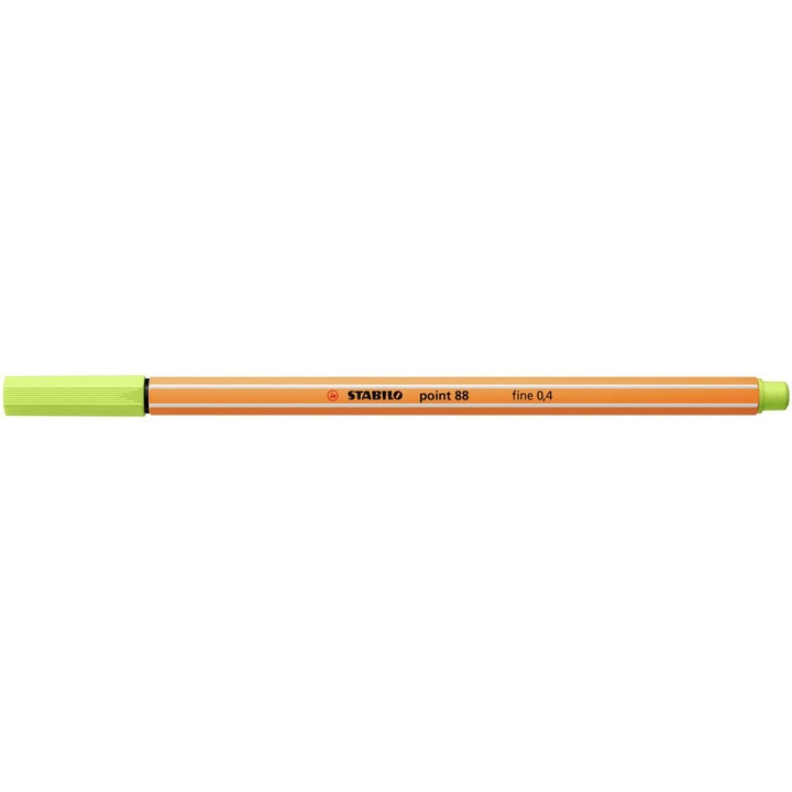 Stabilo Point 88 tűfilc, 0.4 mm, lime zöld