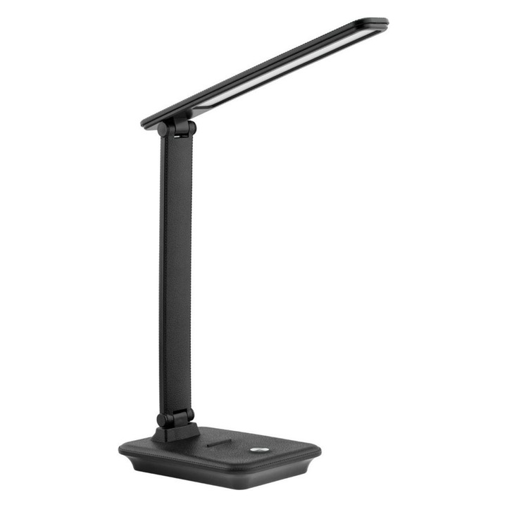 LED asztali lámpa, 9W, Maclean MCE614B, 45 cm, fekete
