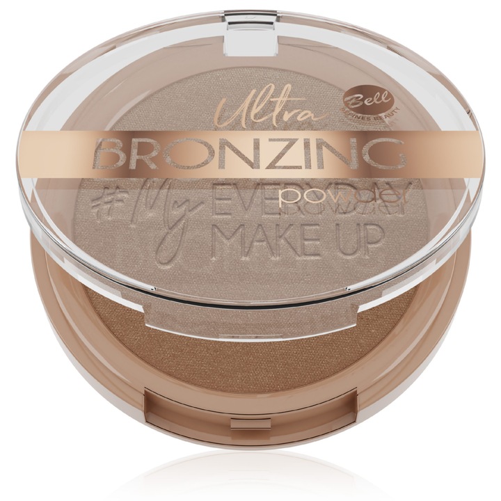 Pudra bronzanta Ultra Bronzing My Everyday Make Up, Bell, 10 g, Maro