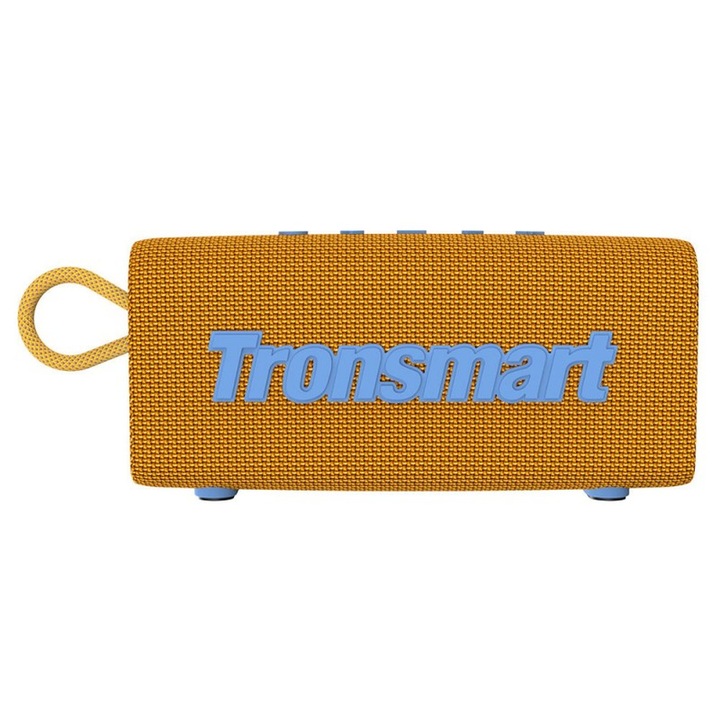 Boxa portabila, Tronsmart, Wireless, Bluetooth 5.3, Impermeabil, IPX7, 10W, Portocaliu