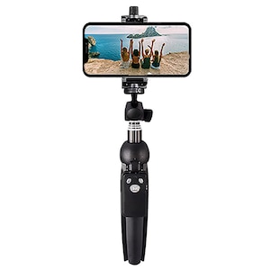 Selfie Stick multifunctional, Vaxiuja, Trepied, Suport Telefon, universal, Bluetooth, Telecomanda, Compatibil cu iOS / Android, Rotire la 270°, pentru telefon, camera foto, Negru