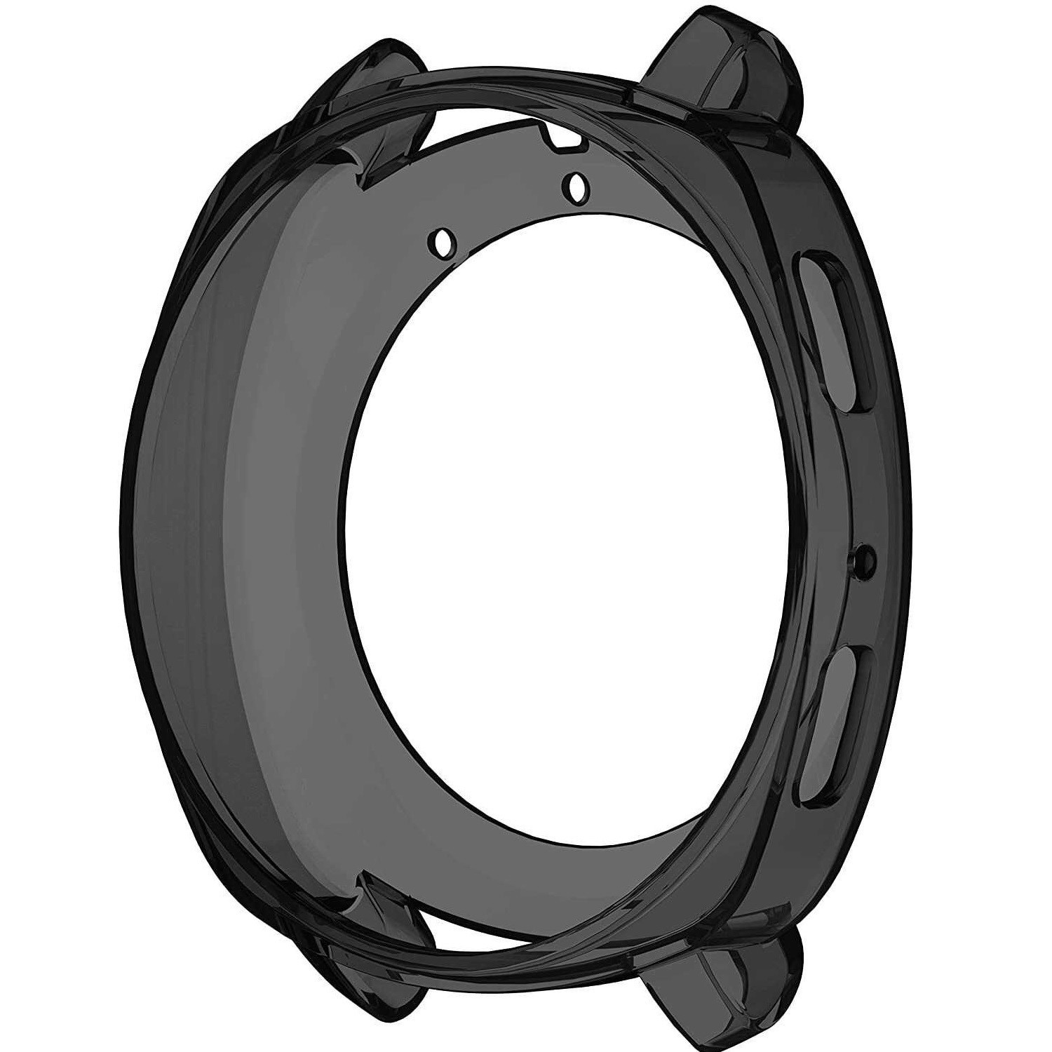 Carcasa protectie, Samsung Gear Sport R600, Silicon, Durabil, Negru