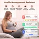 Ceas smartwatch, Kenoeestar™, Full Touch Display, Apelare Bluetooth, Notificari Apeluri/Sms/Social Media, Monitorizare activitati fizice, somn, ritm cardiac, pedometru, Auriu/Roz