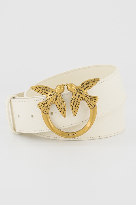 Pinko, Curea de piele cu catarama cu nit Love Berry