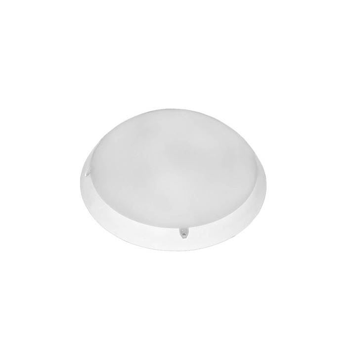 Plafoniera Nem, 1 bec x E27, IP65, Alba