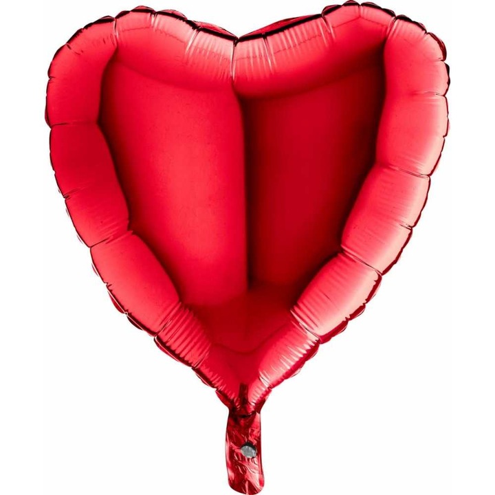 Фолиев балон, Червено сърце, 46 см, 18008R