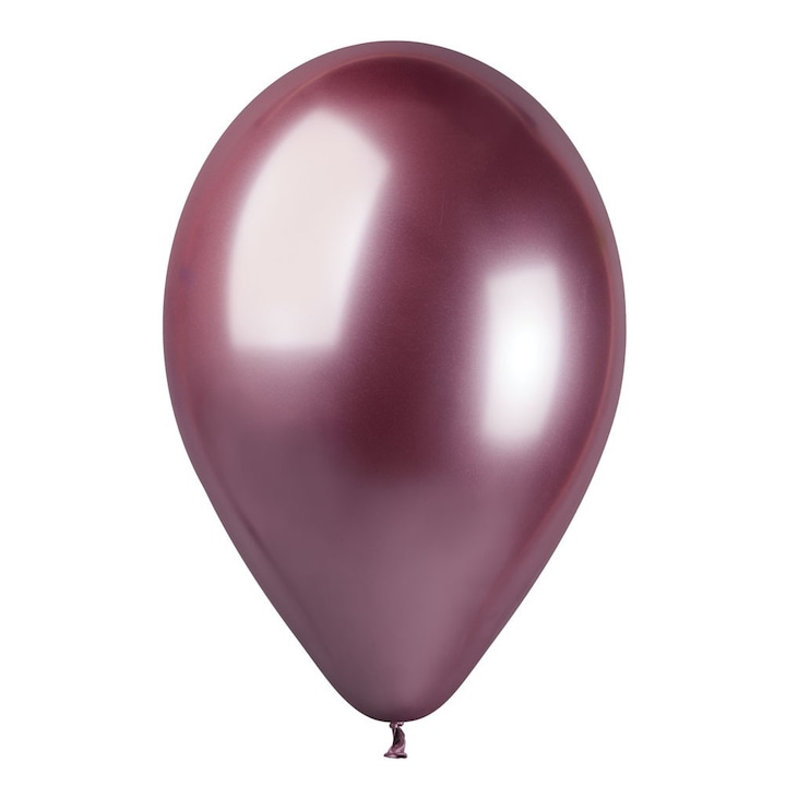 Латексови балони 33 см Pink - Shiny Chrome, комплект от 10 бр