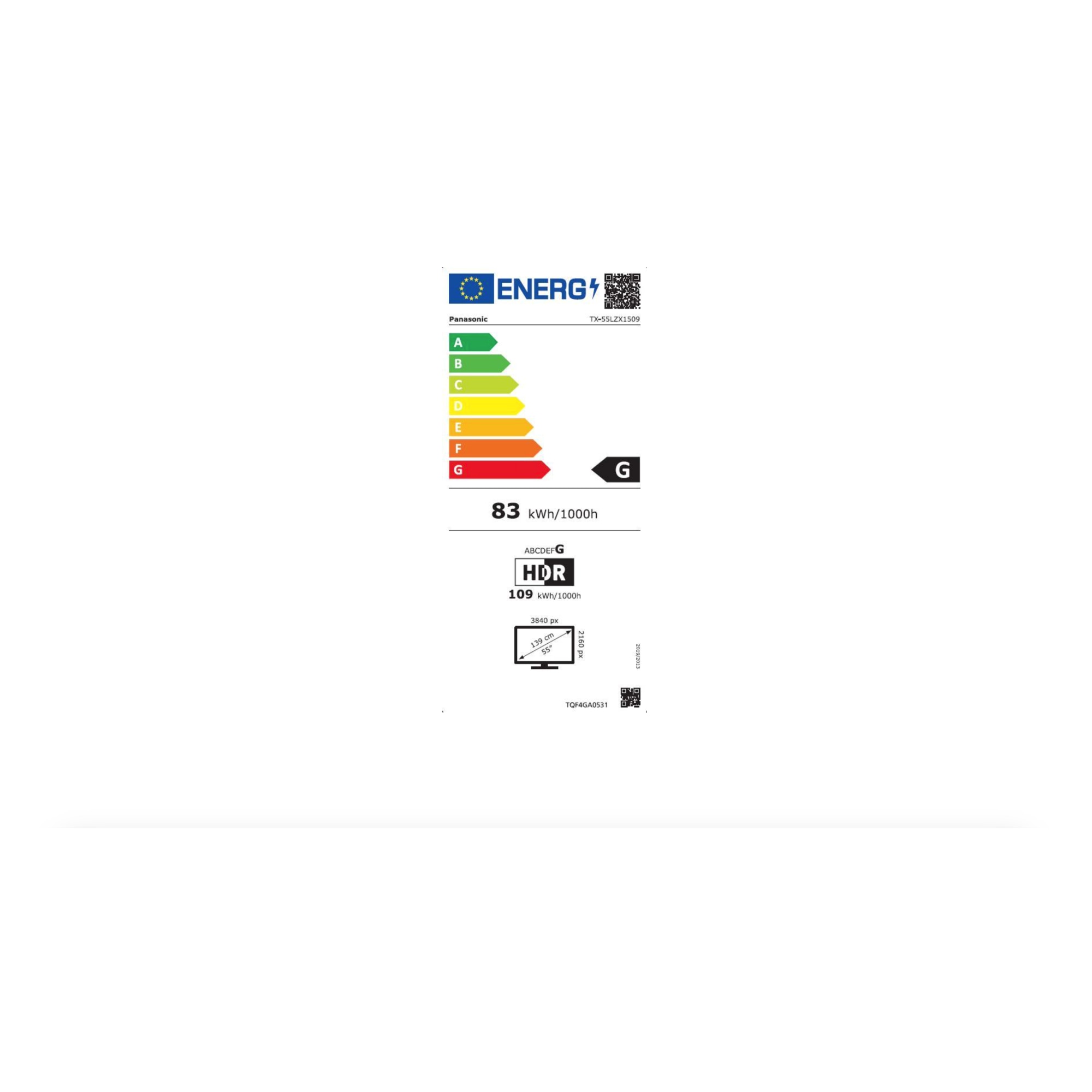 Televizor OLED PANASONIC TX-55LZX1509, Smart TV 4K UHD, HDR, control vocal, Dynamic Cinema Surround Pro, 139 cm, negru